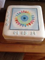 Torte mit Symbol